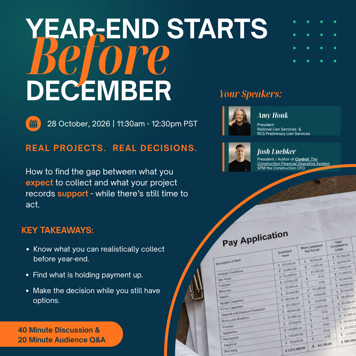 Year-End Starts Before December